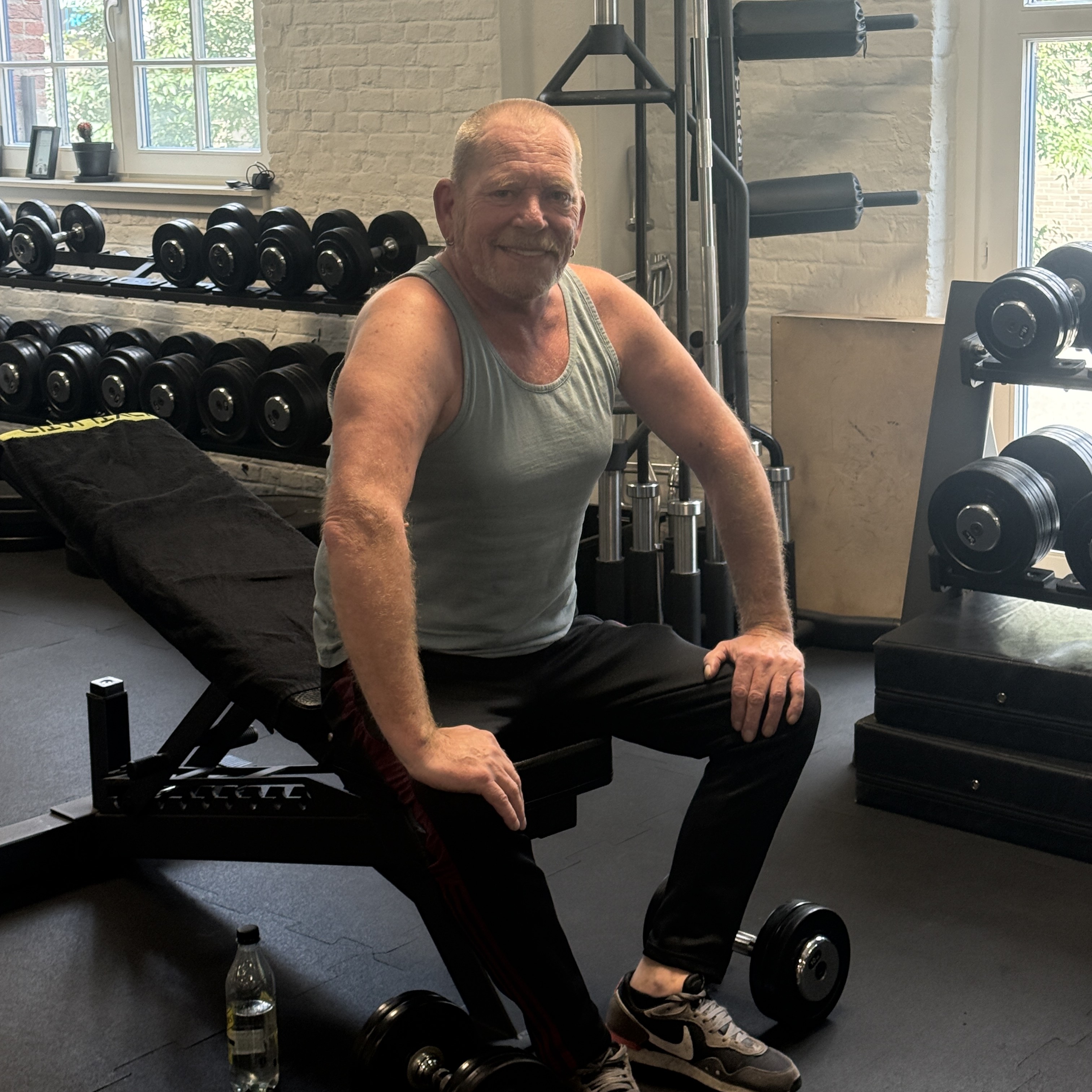 afbeelding van een vrouw in een sportschool