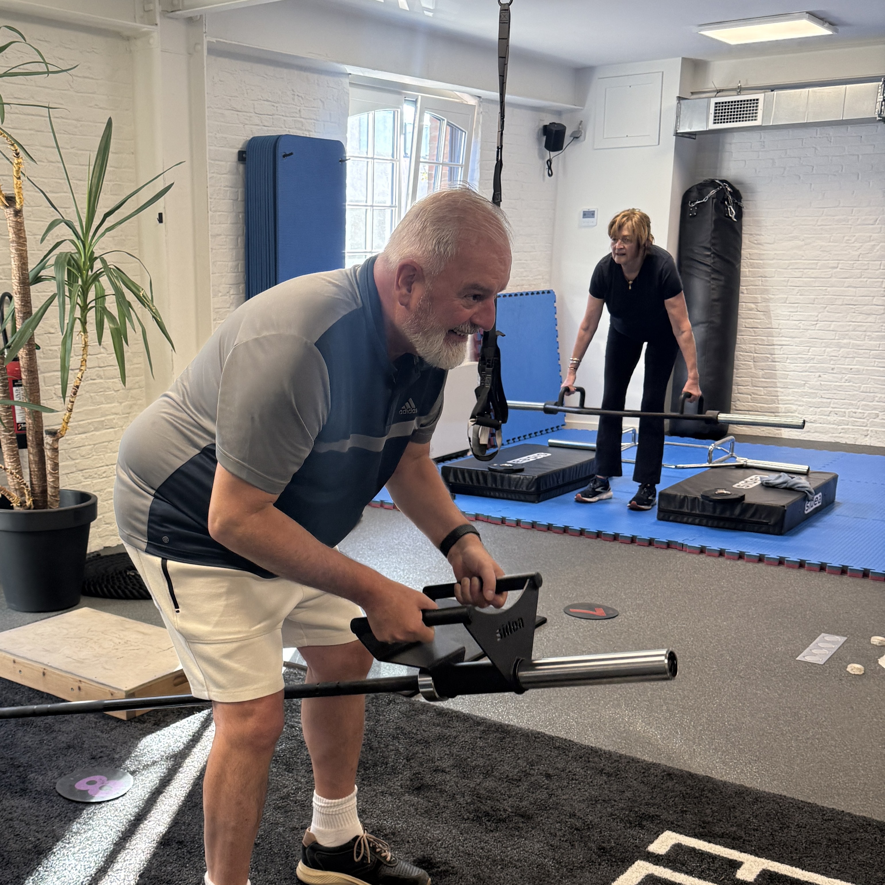 afbeelding van een vrouw in een sportschool